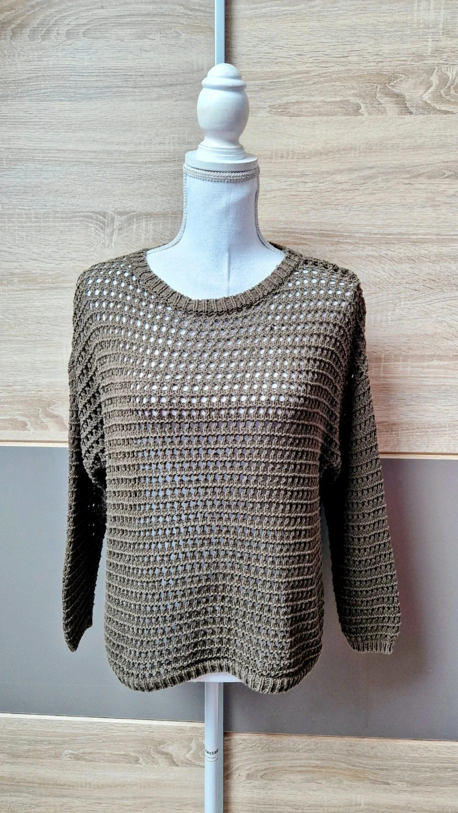 Pull maille ajourée
